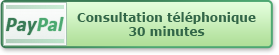 Consultations téléphonique 30 minutes